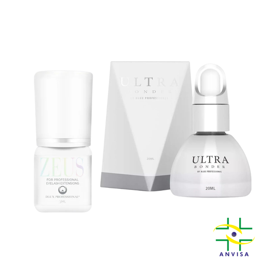 Pack Precisão DLUX Pro · Cola Zeus 3ml + Ultra Bonder 20ml · Tecnologia Coreana